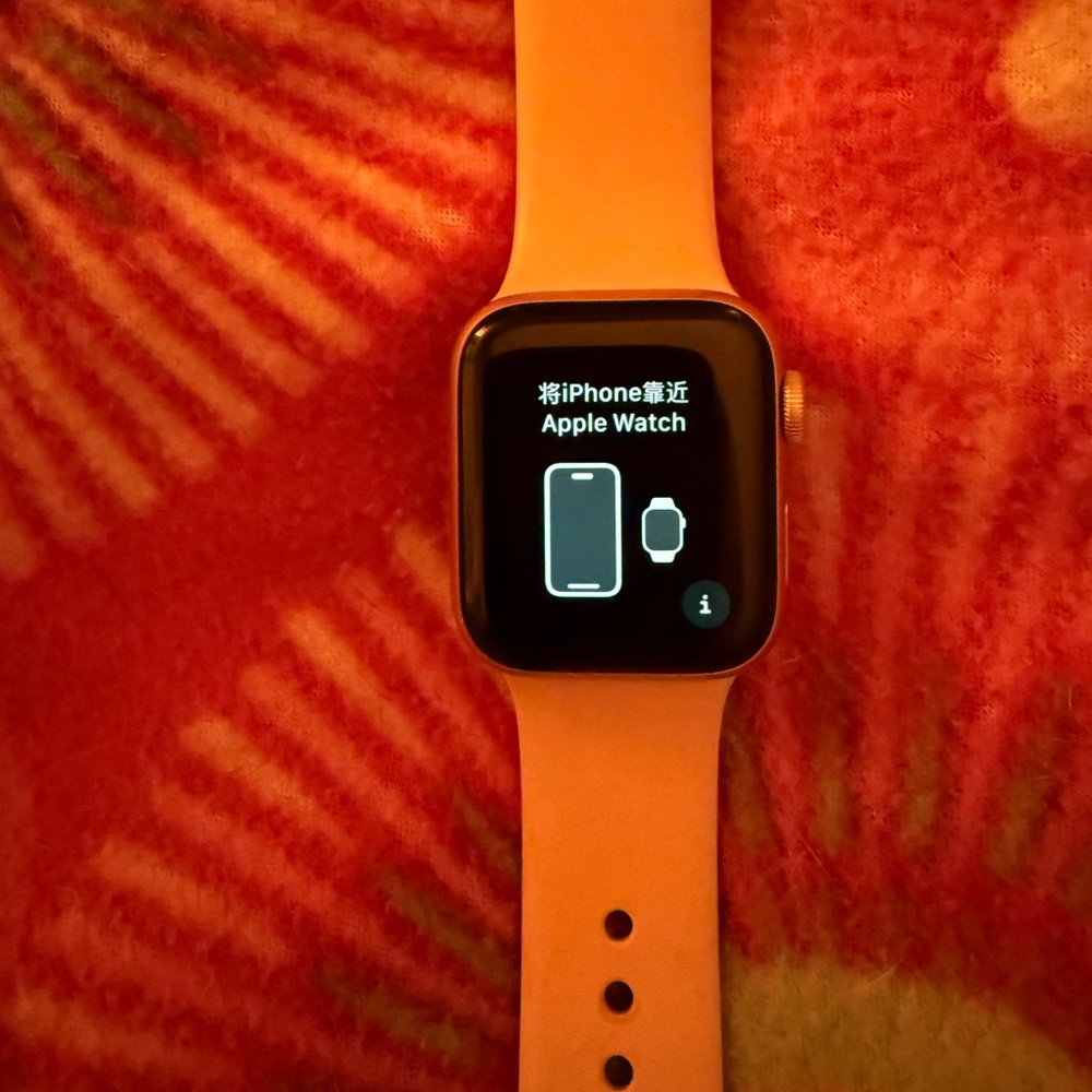 Apple Watch 5 Pink Sands